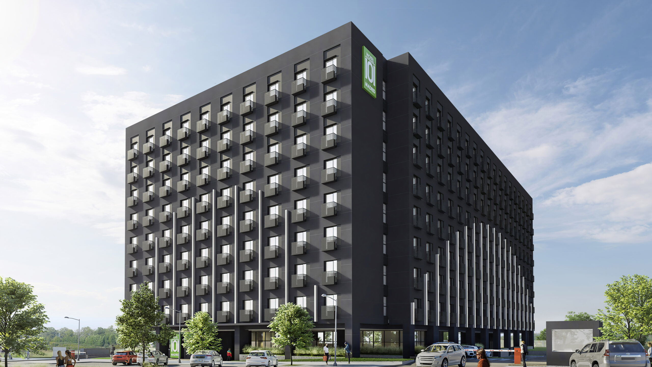 H101-Madrid Exterior Facade v1